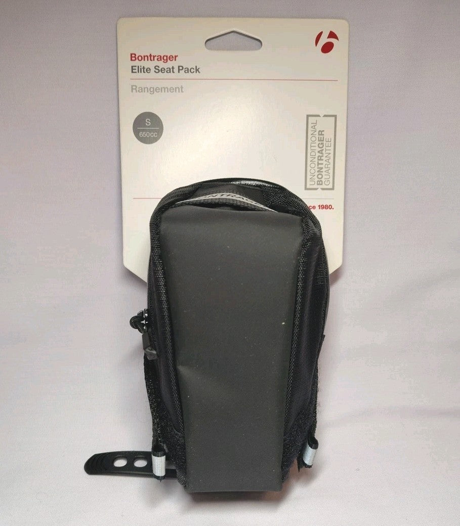 Bike Saddle Storage Bag 0.65L Small Seat Pack with Reflective Elements