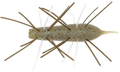 Soft Plastic Grub Bait for Bass Fishing - 60mm 2.5 Inches, Multiple Colors
