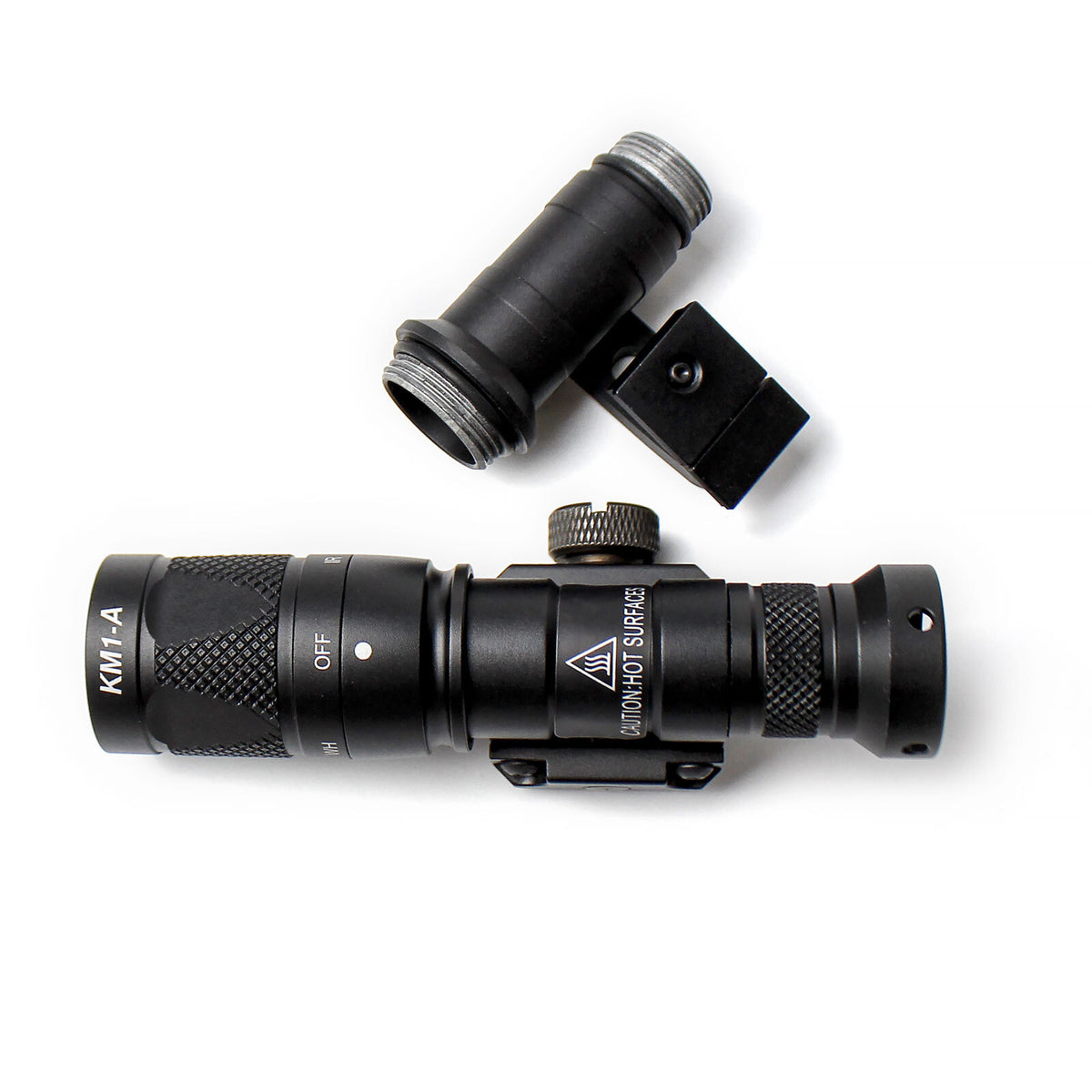 Tactical Helmet Light with IR Flashlight Mount for M300V – Aluminum, S/S MA-X Bracket