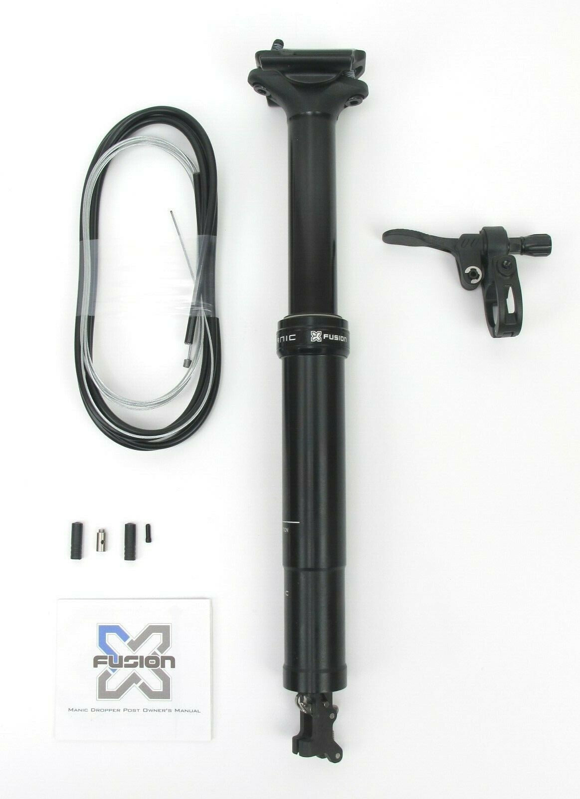 X-Fusion Manic Dropper Seatpost 31.6mm 100mm Travel Internal Remote