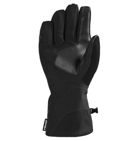Waterproof Breathable Ski Gloves for Men Women - Black, X-Large