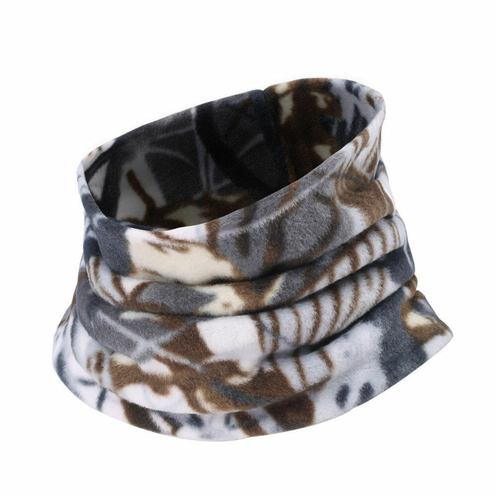 Winter Polar Fleece Neck Gaiter Face Mask - Windproof & Cold Weather