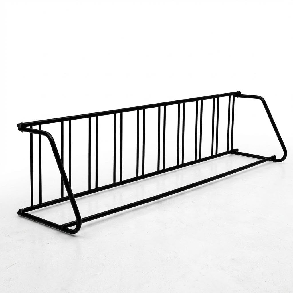 Heavy Duty Steel Bike Rack for 5-10 Bikes Freestanding Garage Storage Organizer