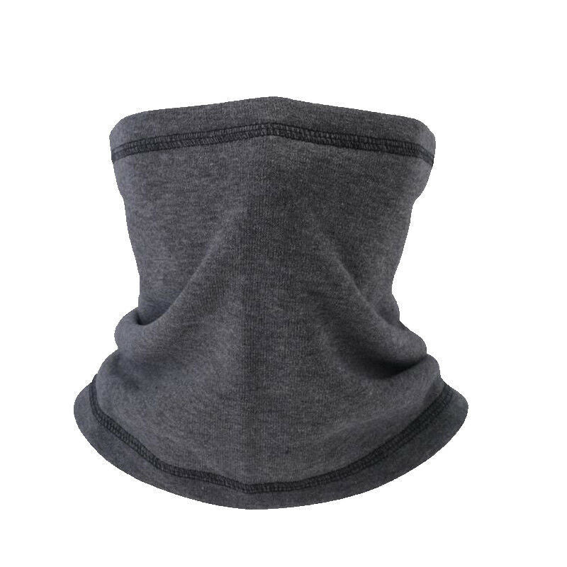3D Print Fleece Neck Warmer Gaiter Winter Face Mask Scarf for Outdoor Sports