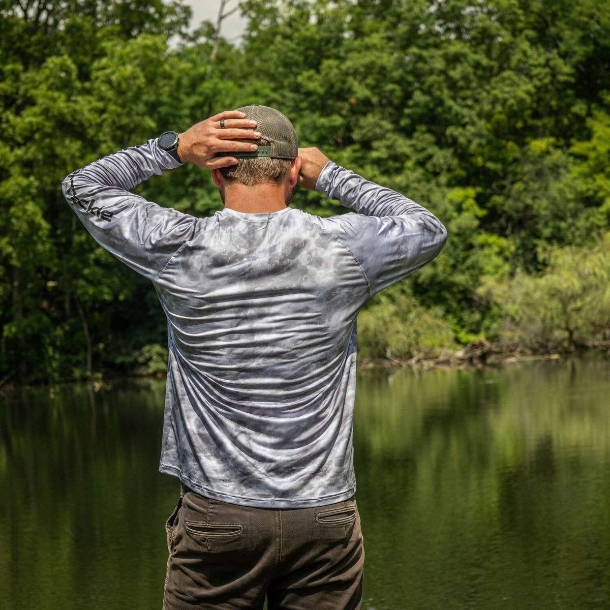 UV Fishing Shirt UPF 50 Long Sleeve Sun Protection Performance Wear