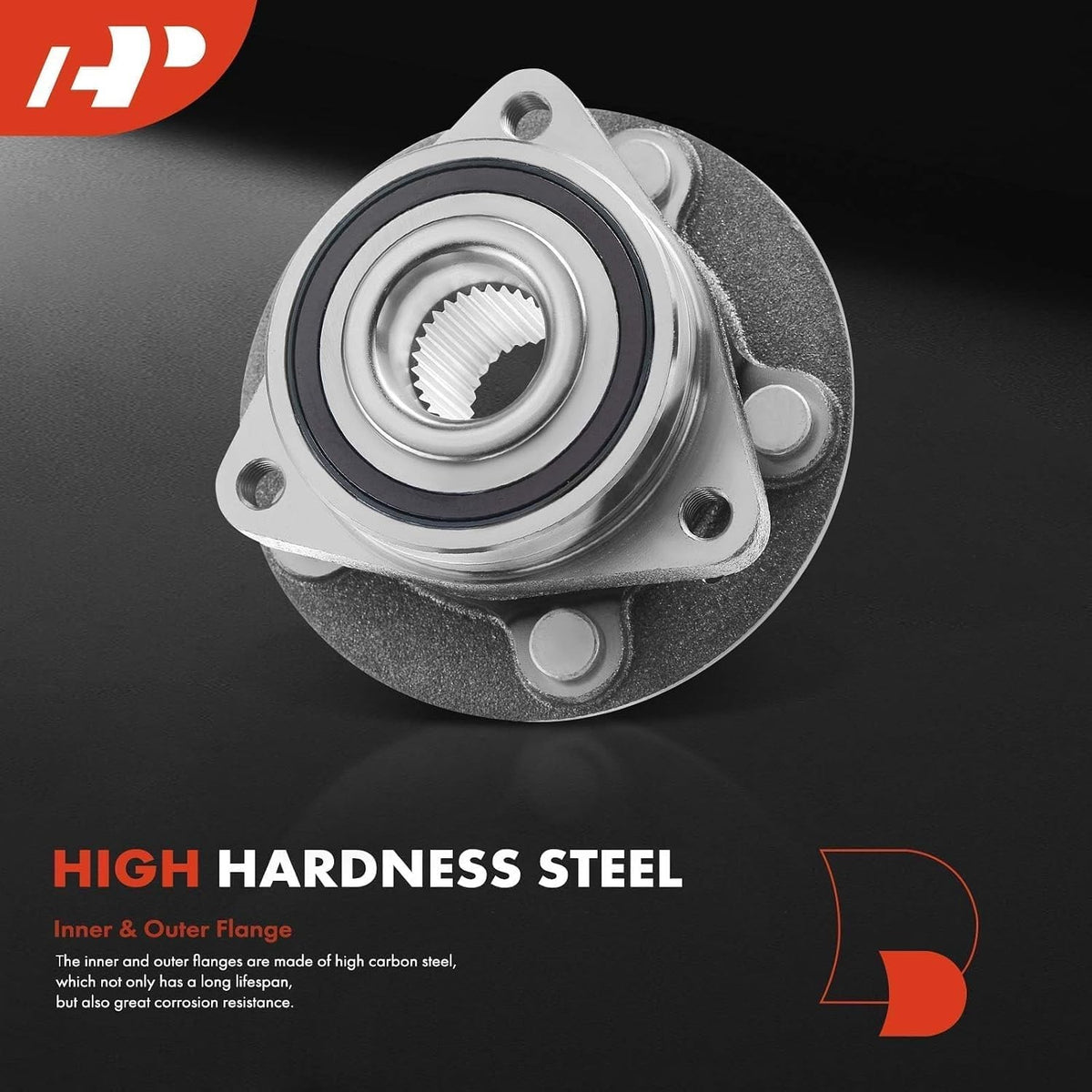 Wheel Bearing and Hub Assembly Set for Chevrolet Cruze 5-Lug Compatible