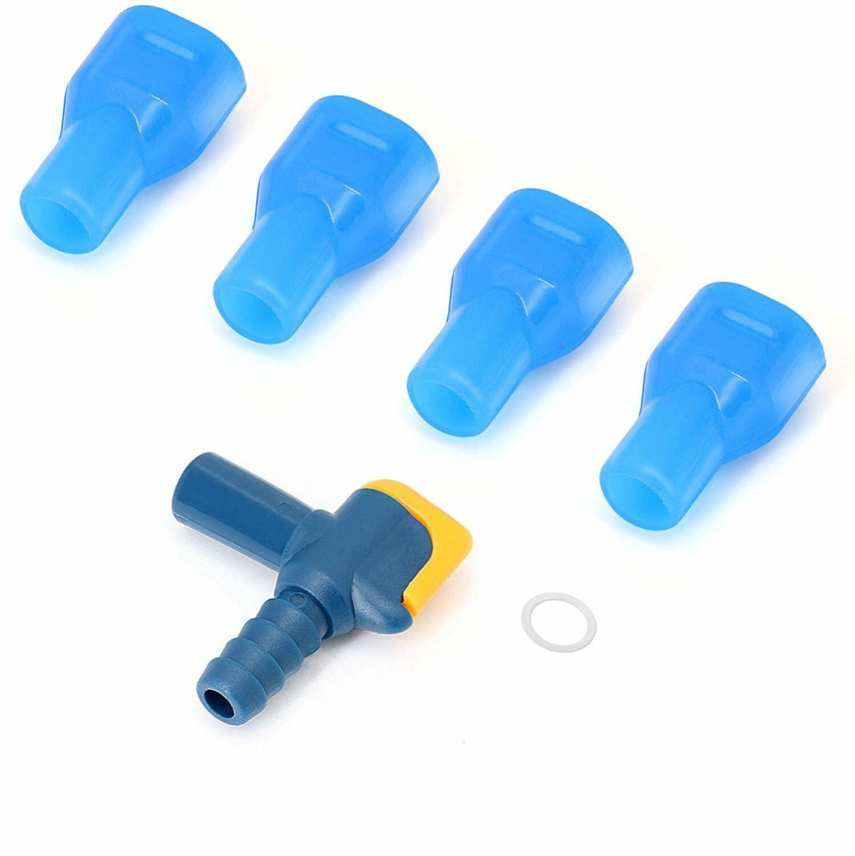 4 Pack Silicone Bite Valve Replacement 90 Degree for Hydration Bladders