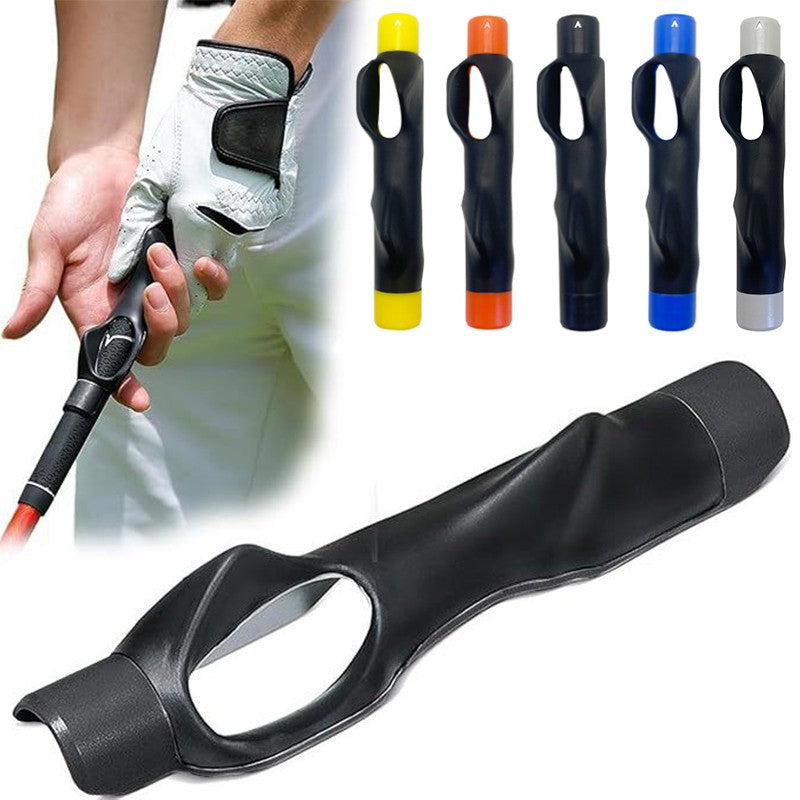 Golf Grip Trainer Aid Attachment for Right & Left Handed Beginners Outdoor Practice