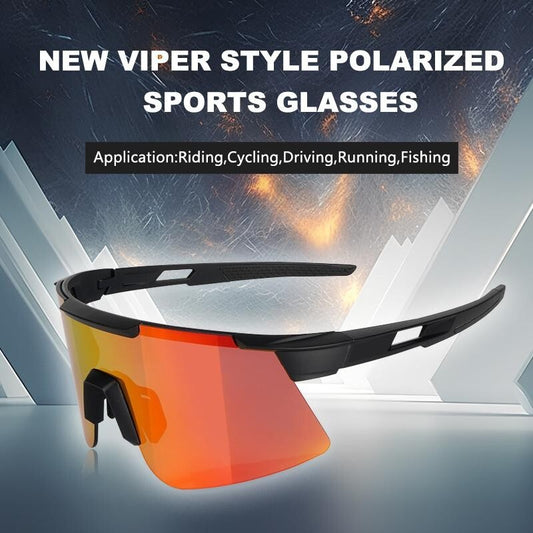 Unisex Polarized Sports Sunglasses for Cycling Running Golf UV Protection