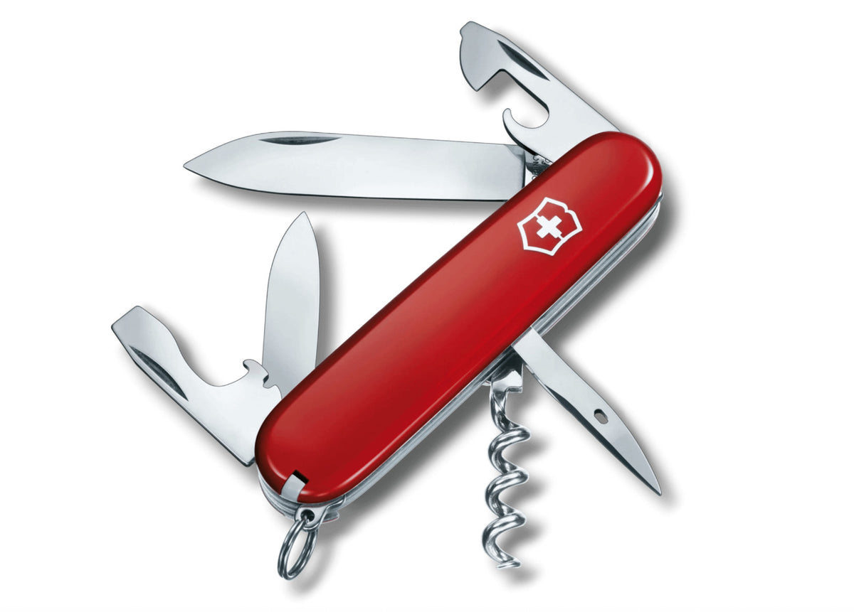 Victorinox Swiss Army Knife Spartan Red 13-Tool Multi-Tool, 91mm