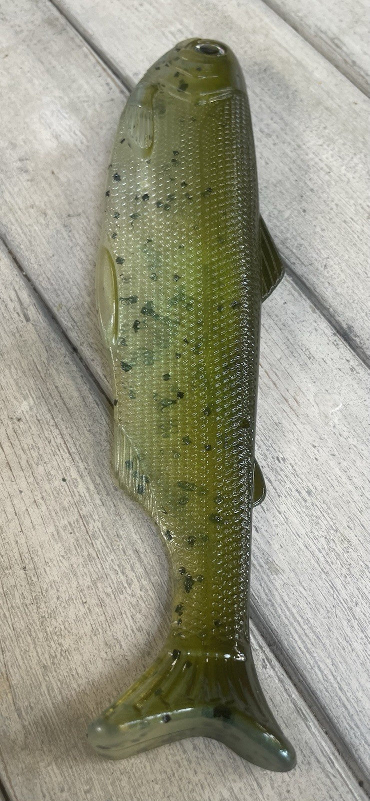 8-Inch Wedge Tail Soft Plastic Swimbait for Fishing Crappie & Bass