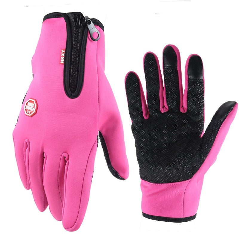 Winter Touchscreen Gloves Men Women Windproof Thermal Cycling Driving