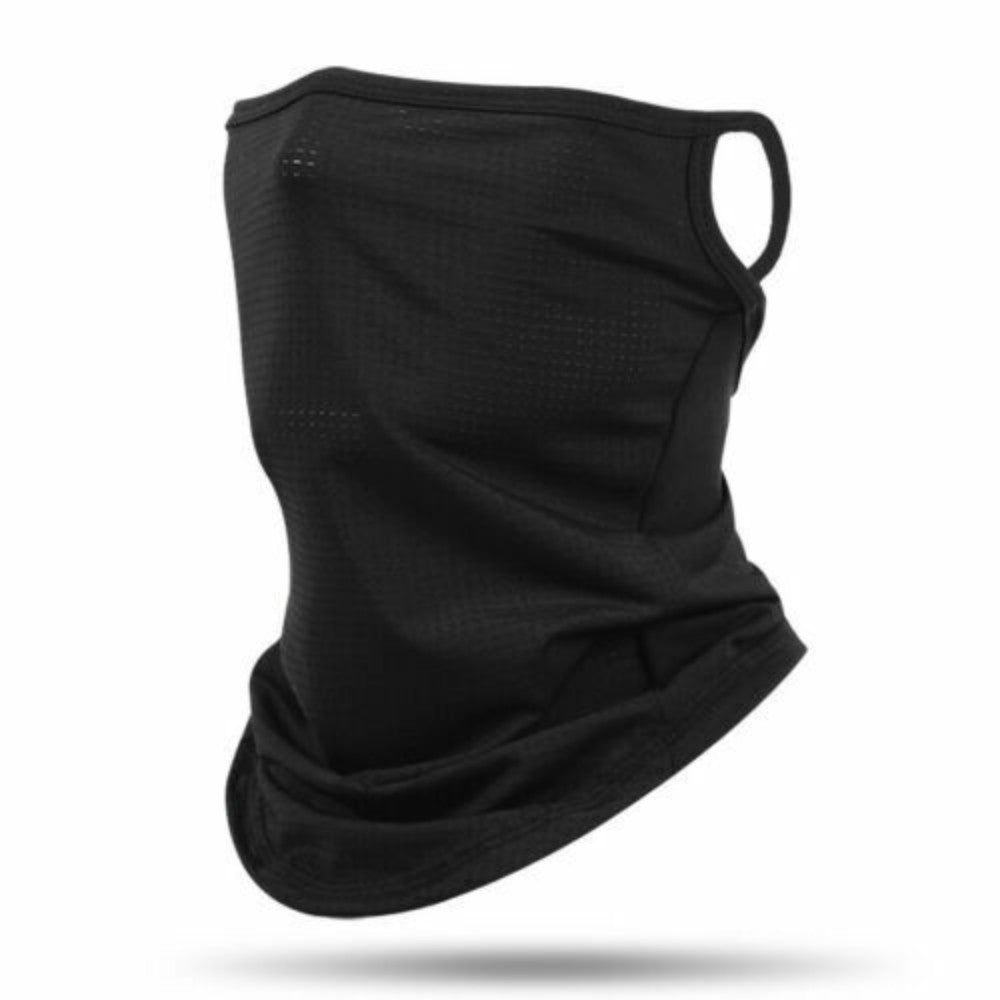 Reversible Breathable Face Mask Neck Gaiter Bandana Cover with Ear Loops
