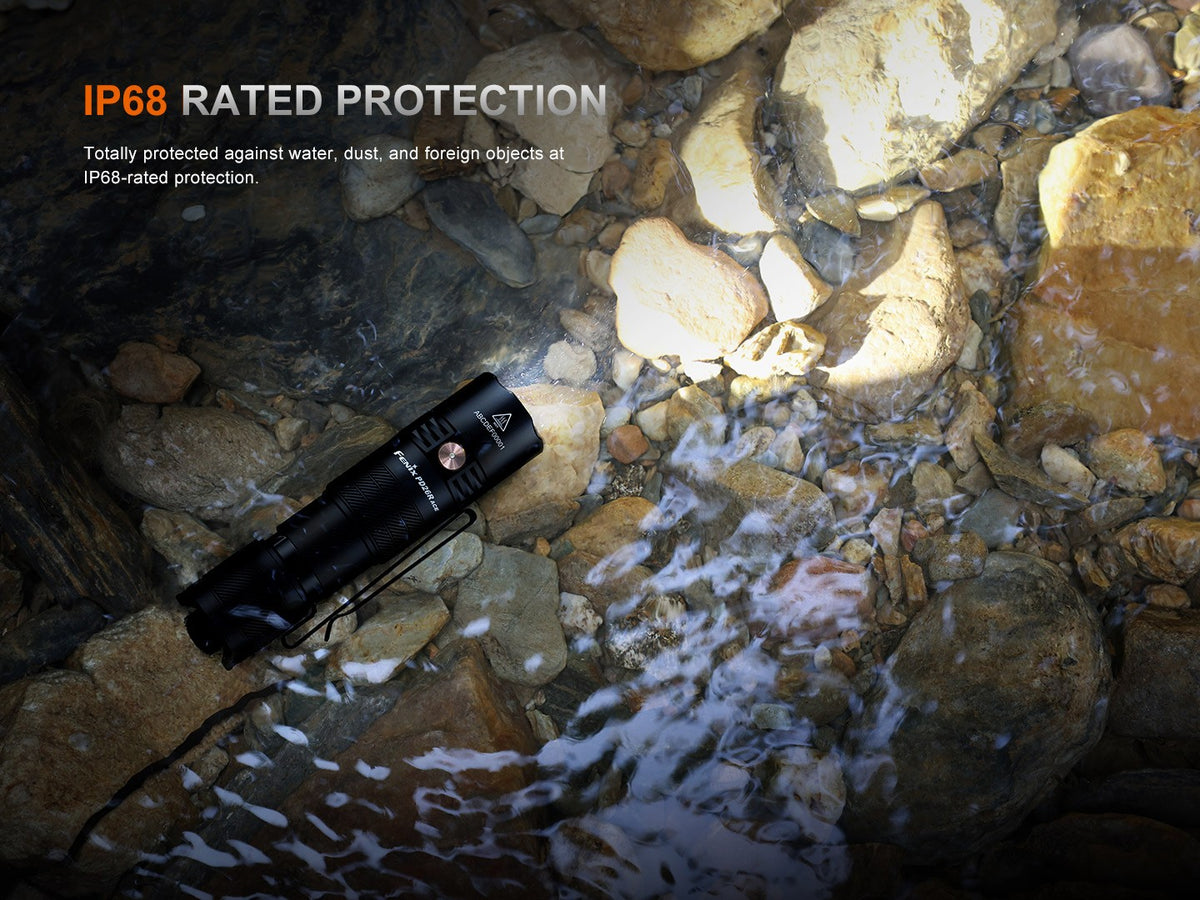 Rechargeable LED EDC Flashlight 1300 Lumens Compact Portable