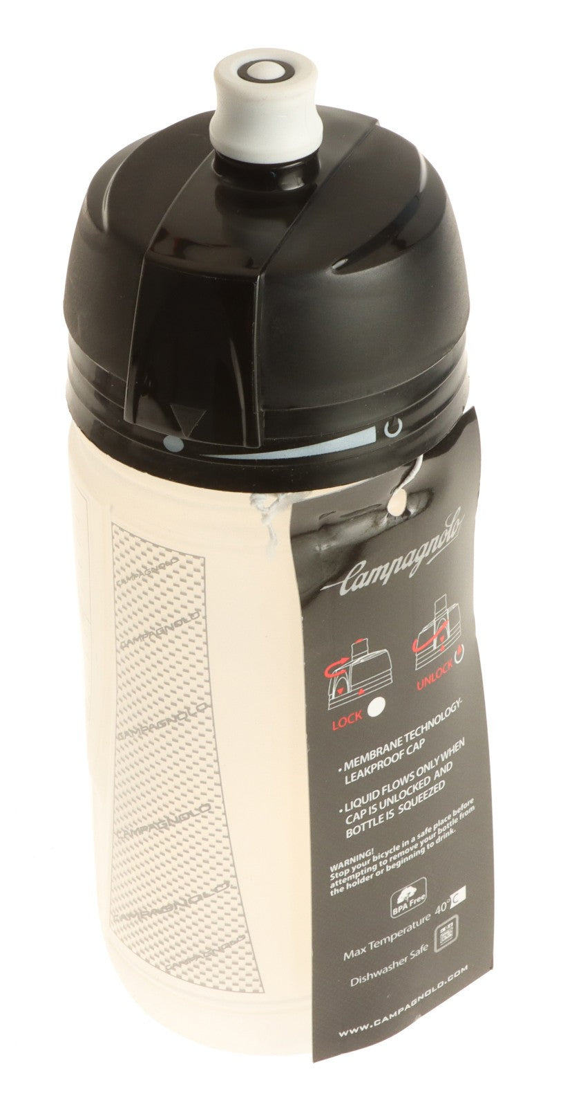 Cycling Water Bottle Cage Carbon Fiber 550ml with Bottle & Mounting Bolts