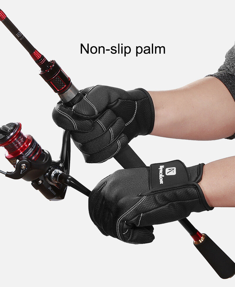 Waterproof Neoprene Fishing Gloves Full Finger Gloves for Outdoor Sports