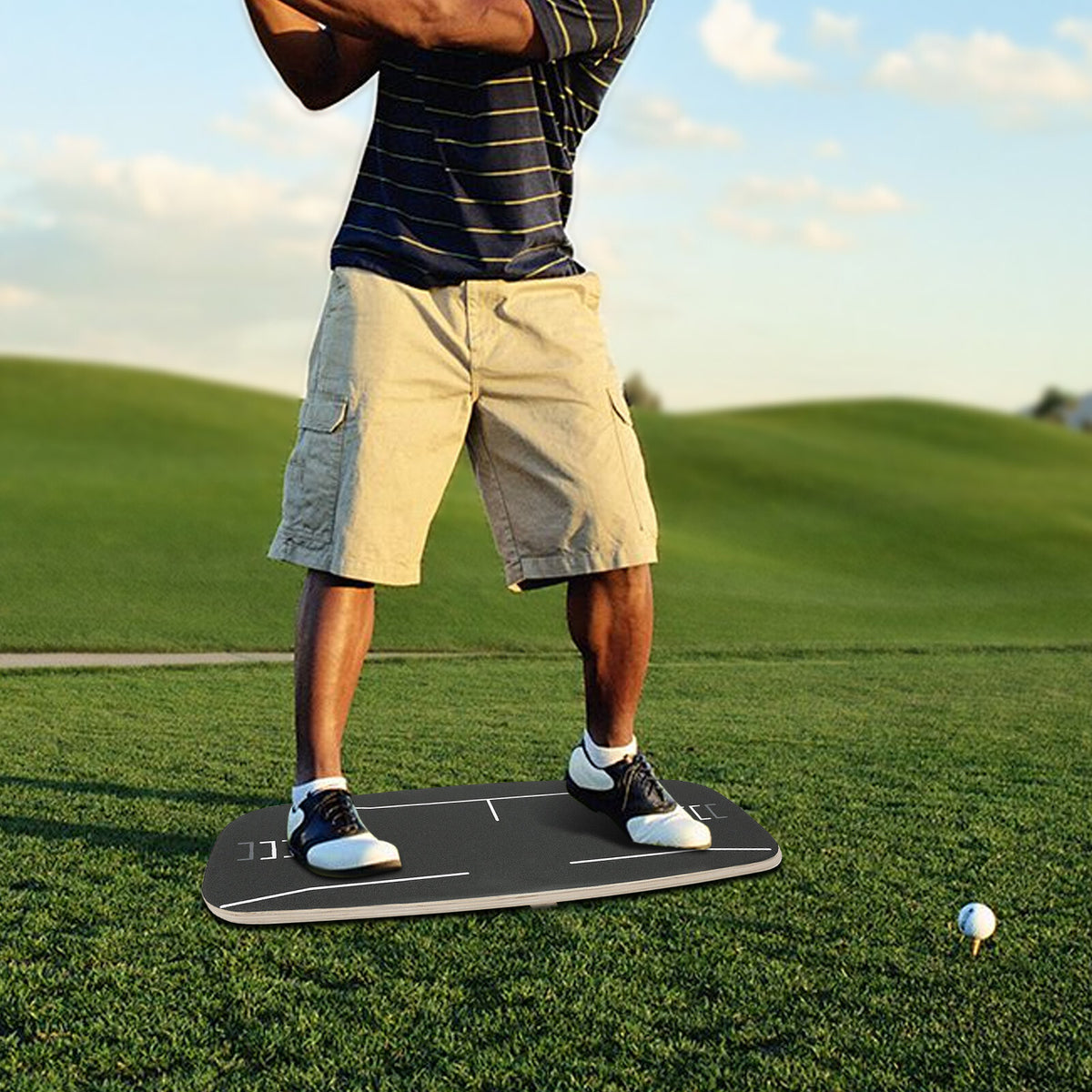 Golf Swing Balance Board Pressure Plate for Training & Stability