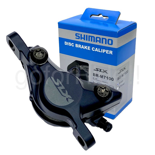 Shimano SLX M7100 Hydraulic Disc Brake Caliper with Resin Pads for Mountain Bikes
