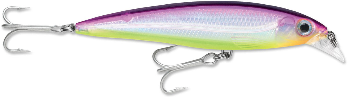Saltwater Fishing Lure 4 Inch X-Rap SXR-10 Ripbait with 3X Steel Hooks