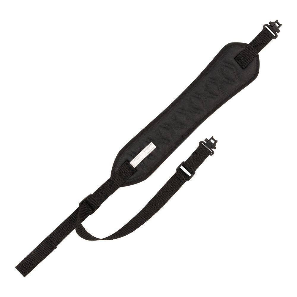 Ultralite Rifle Sling with Adjustable Padding and Swivels - Black