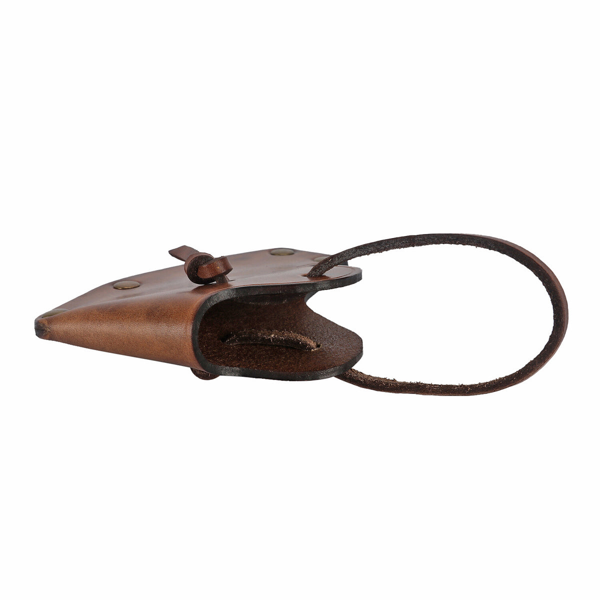 Leather Camping Axe Sheath with Lanyard - Fits Single Bit Hatchet