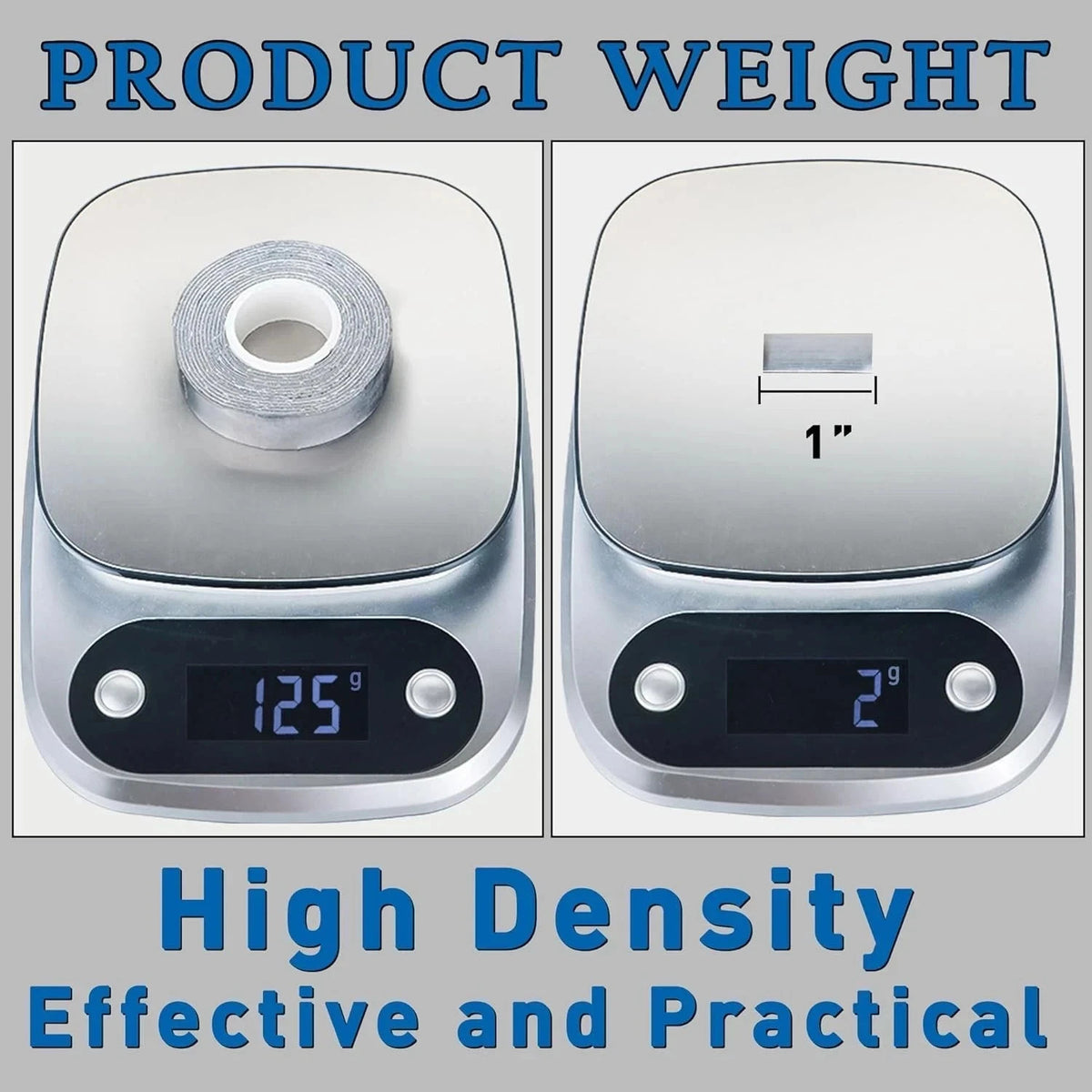 High Density Golf Lead Tape 1/2" x 60" for Club Weight & Balance Adjustment