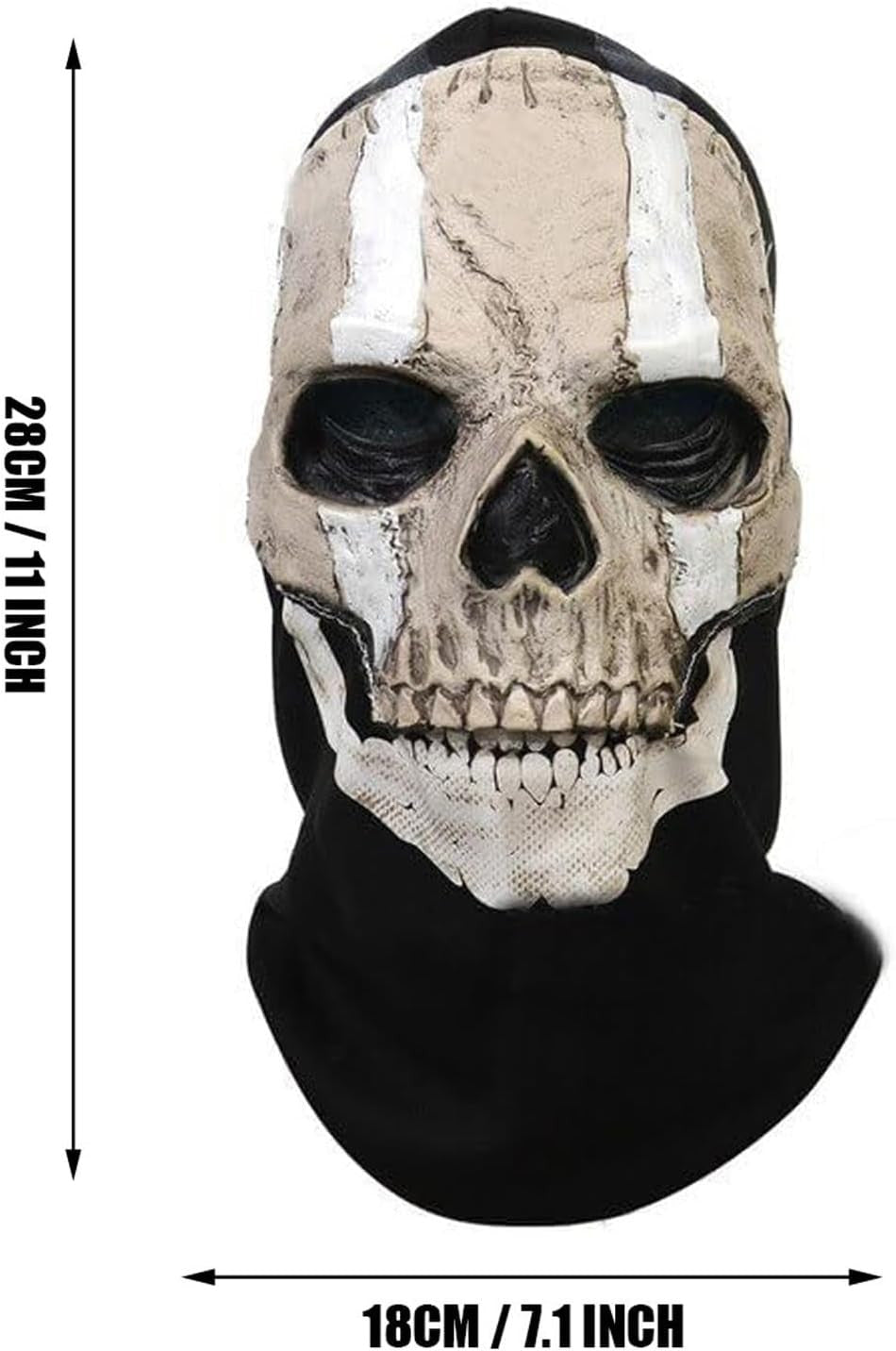 Skeleton Ski Mask Ghost Skull Balaclava for Outdoor Sports & Cycling