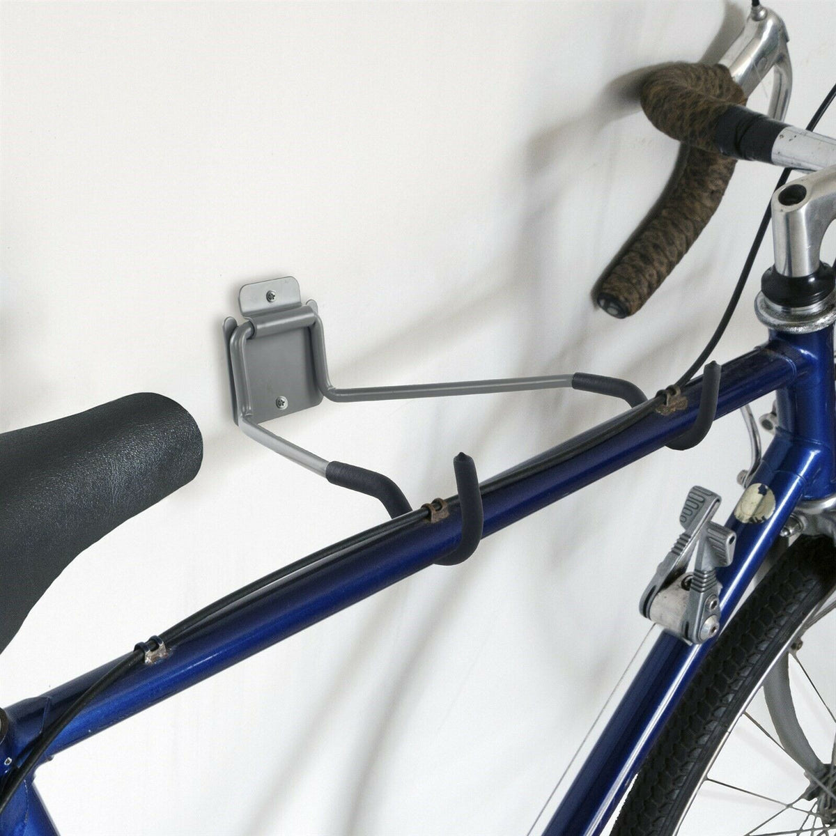 Wall Mount Bicycle Rack Hanger for Garage, Folding Bike Storage