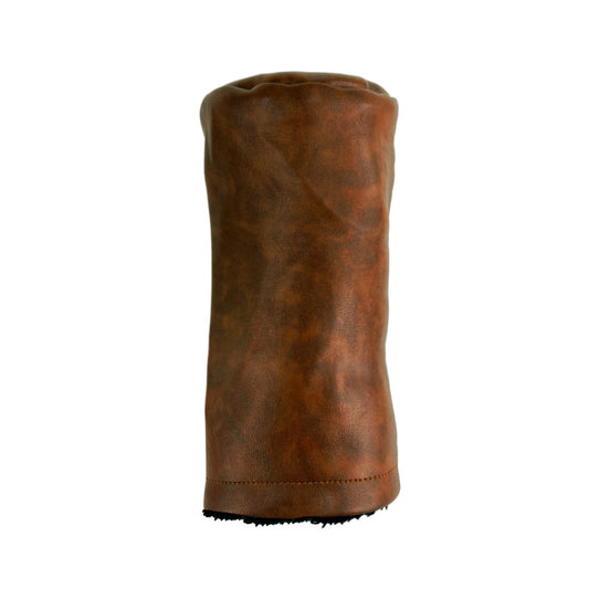 Golf Club Headcover Mini Driver Barrel Style Brown