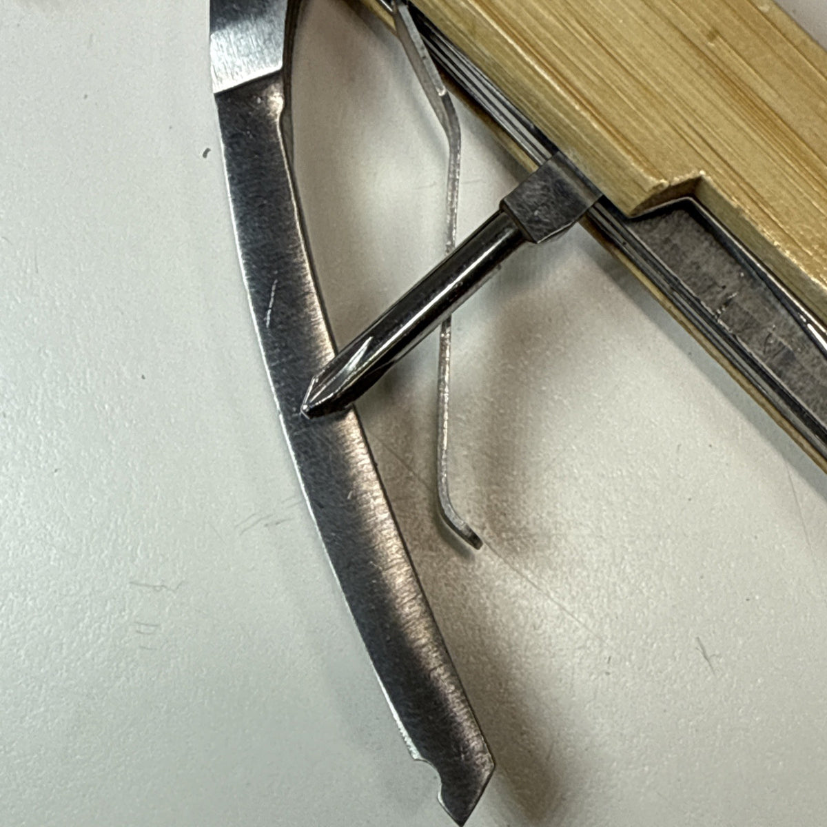 12-Inch Multi-Tool Hammer with Wood Handle and Stainless Steel