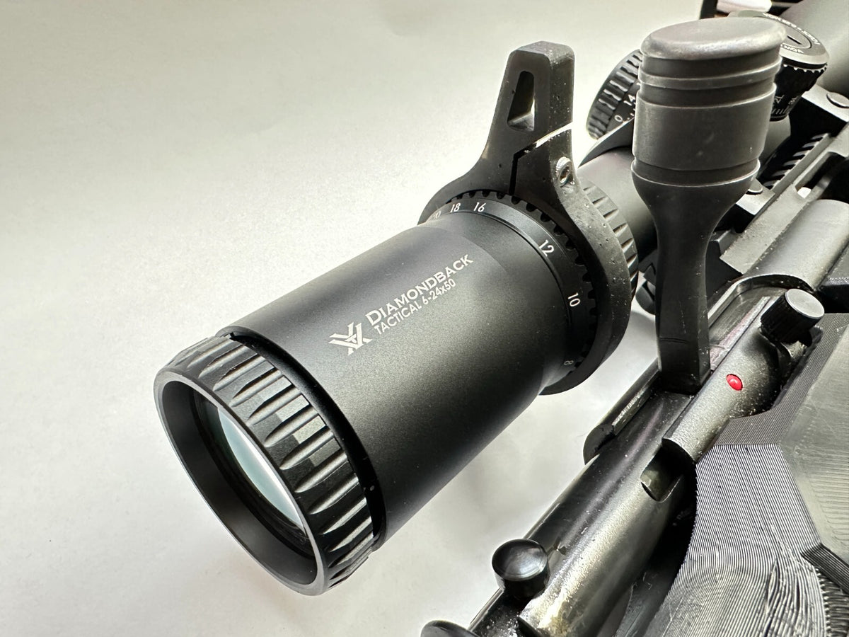 Carbon Fiber Scope Quick Throw Lever for Vortex Diamondback Tactical 6-24x50 & 4-16x44