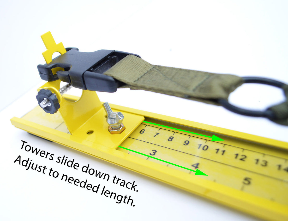 47-Inch Paracord Jig for DIY Crafting Aluminum Paracord Tool