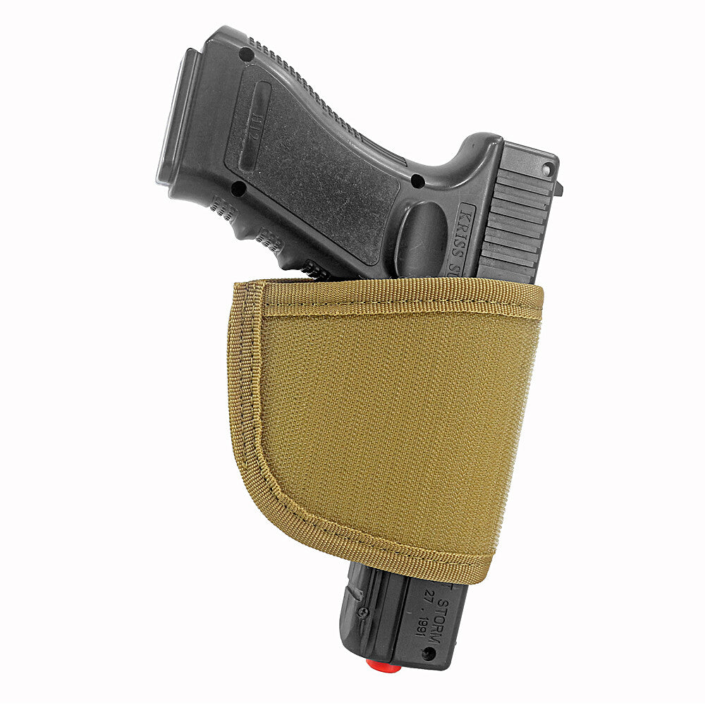 Universal Tactical Handgun Holster with Hook&Loop Fastener, Ambidextrous