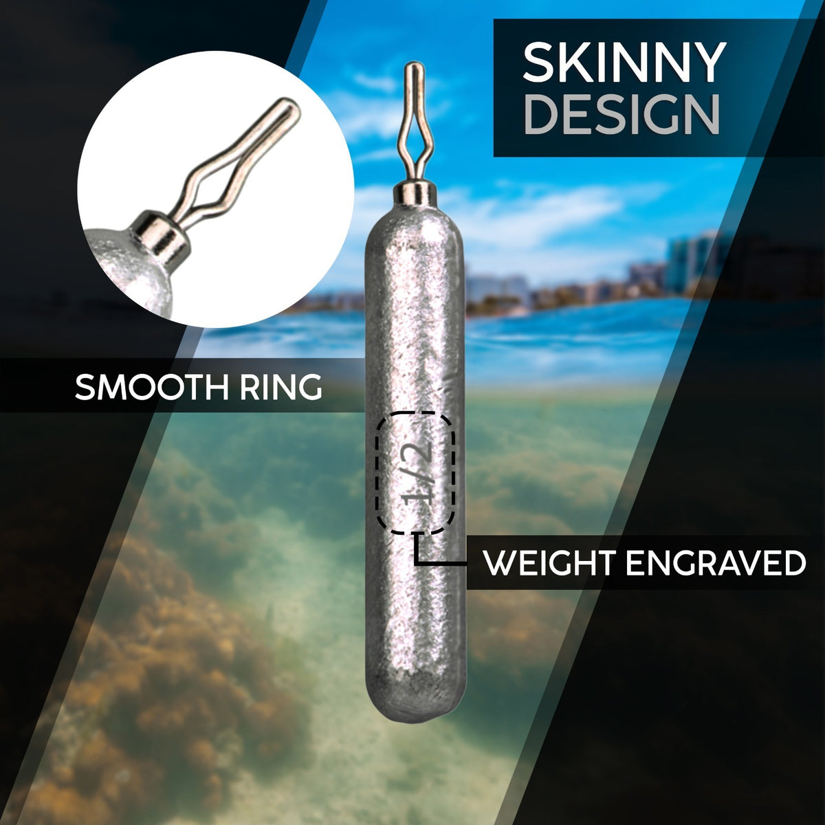 Bulk Lead Drop Shot Weights for Finesse Fishing - Multiple Sizes