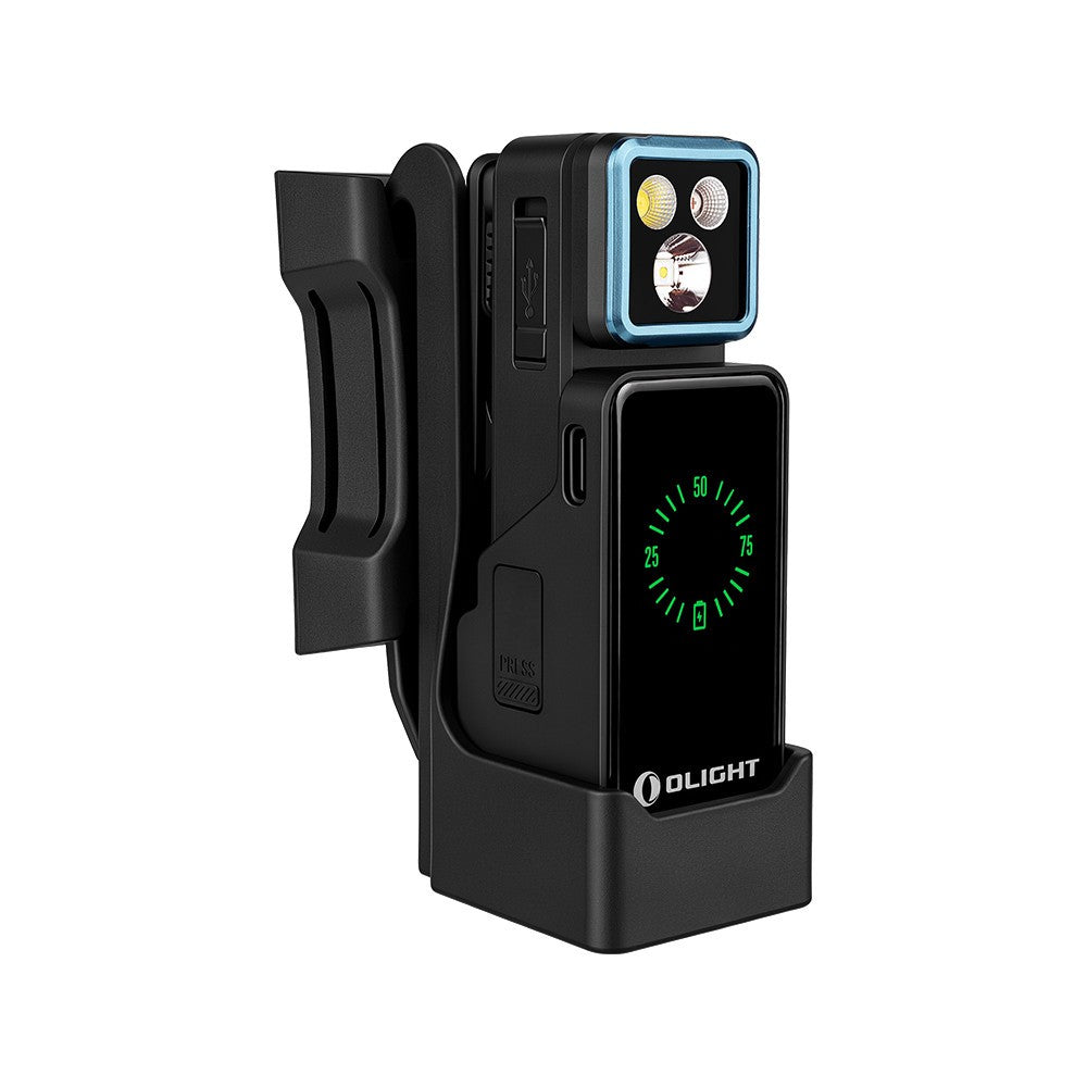 Olight Oclip 2 Holster for Pro, Ultra, and Premium Flashlights - Black