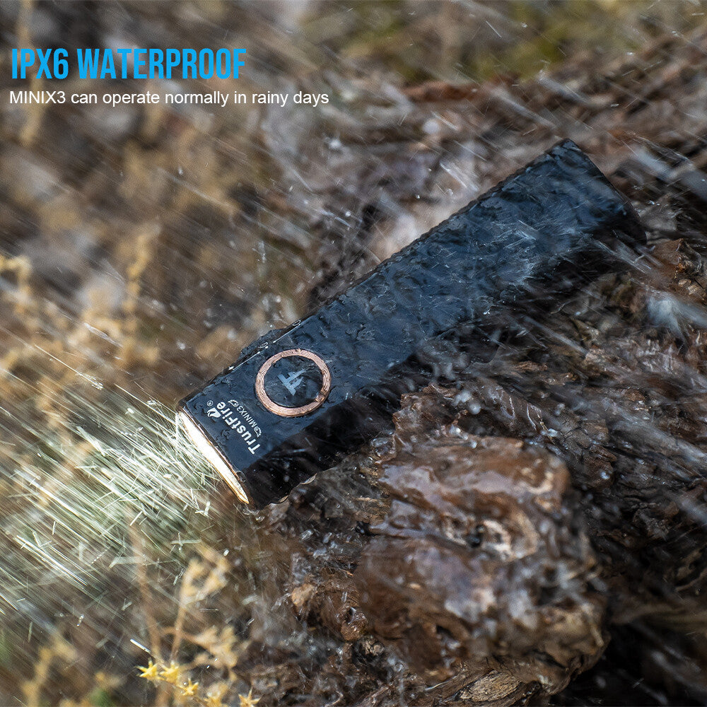 Trustfire X3 4-in-1 LED Flashlight with Magnetic Red and Green Light, 1050 Lumens