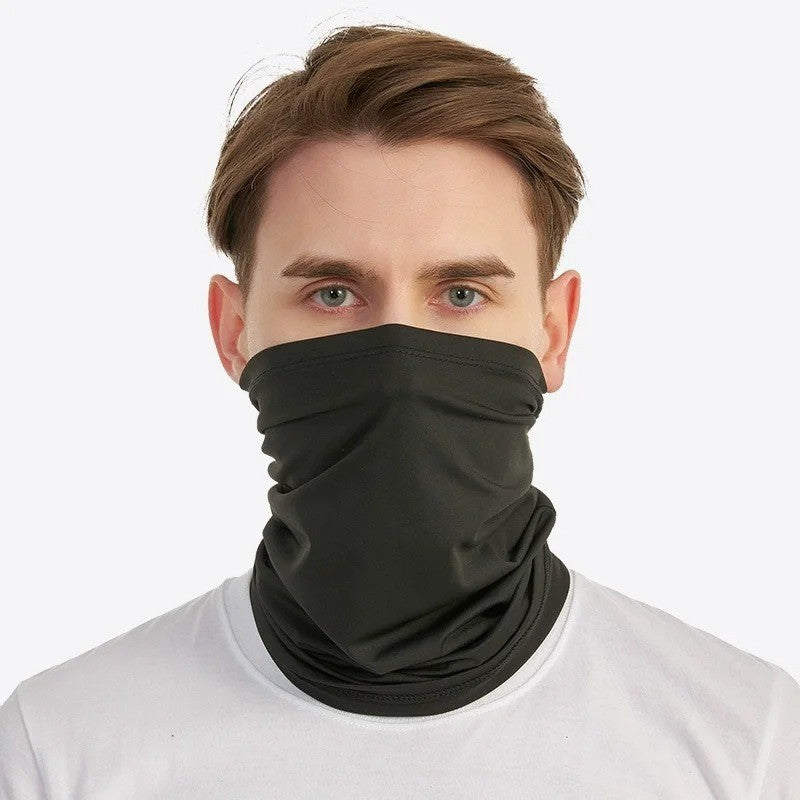 Breathable Outdoor Face Mask Neck Gaiter for Hiking Running Cycling