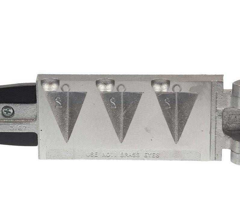 Fishing Sinker Mold for Pyramid Sinkers - Multiple Sizes and Cavities