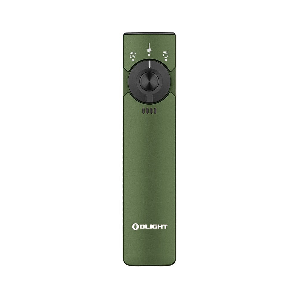 EDC Flashlight with Laser & UV Light - 1300 Lumens, Magnetic Charging
