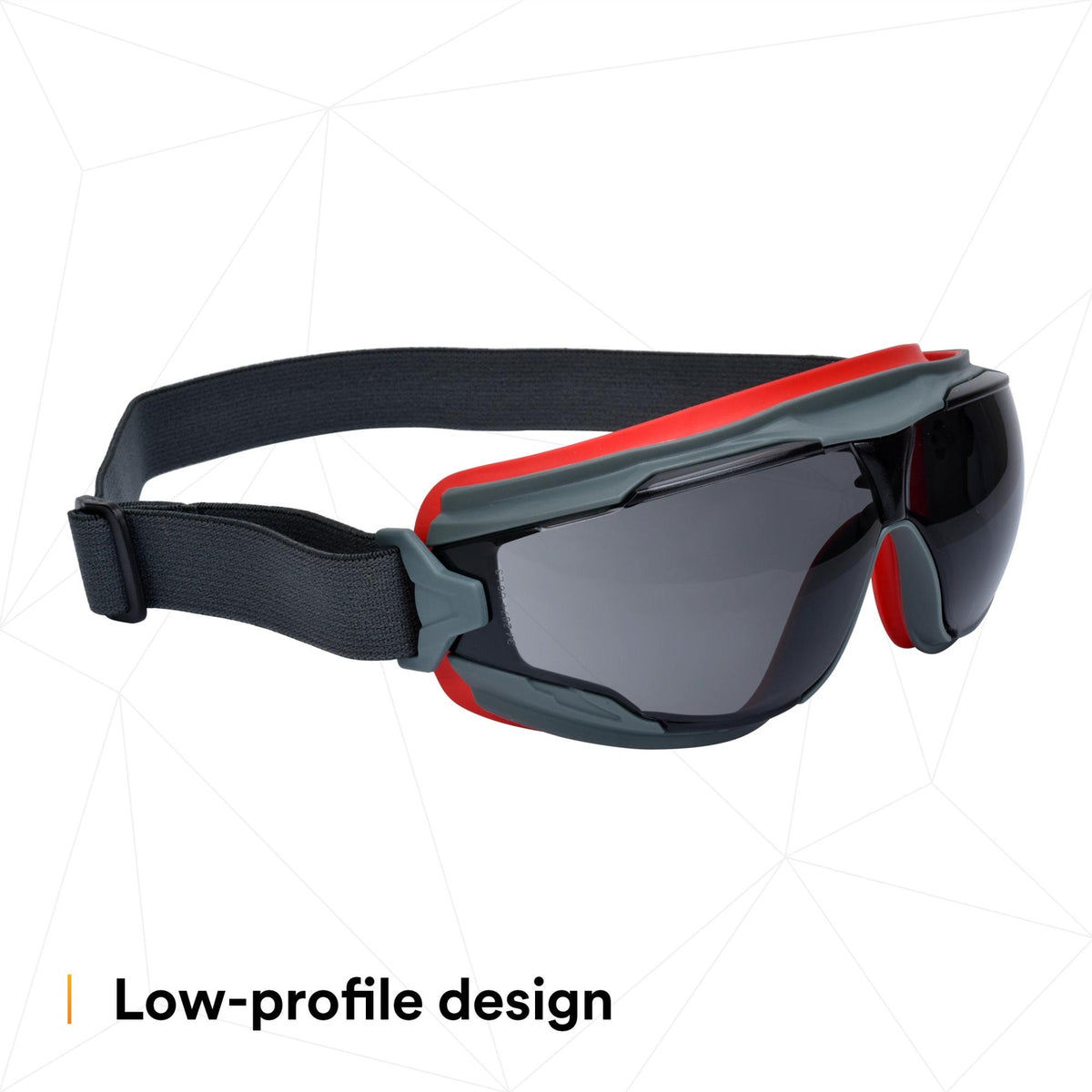 3M GoggleGear 500 Series Anti-Fog Safety Goggles Gray Scotchgard