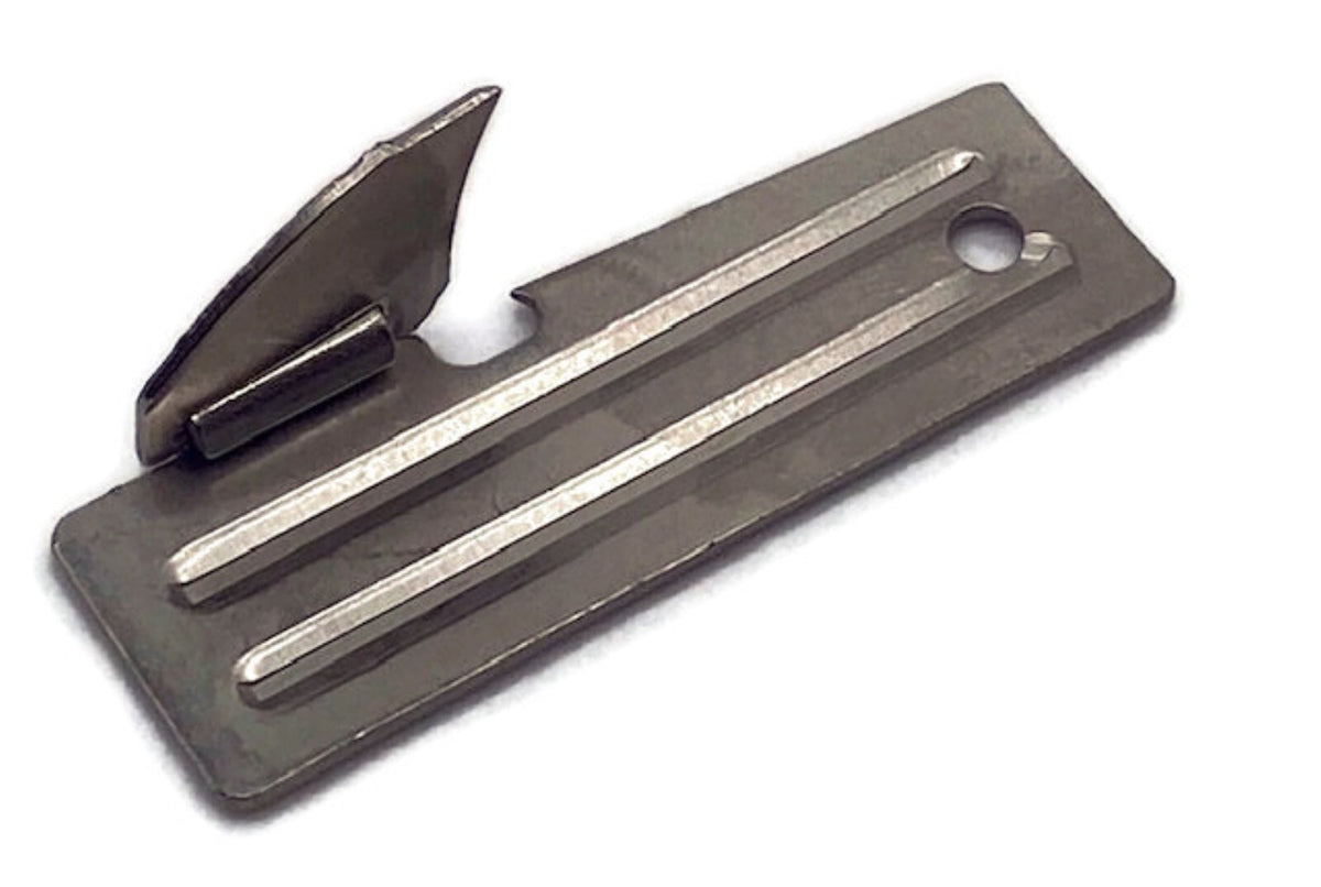 Military Issue P38 & P51 Can Openers Set with Key Rings - Survival & Camping Tools