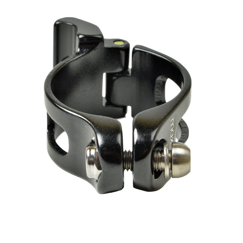 Lightweight Bike Front Derailleur Adapter Clamp - 28.6mm Black