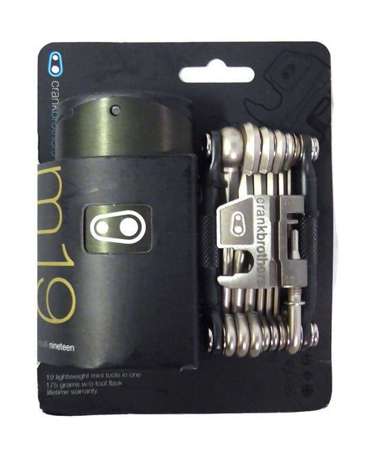 Multi-Tool for Bicycle Repairs - M19 19-in-1 Trailside Multi-Tool Midnight Black