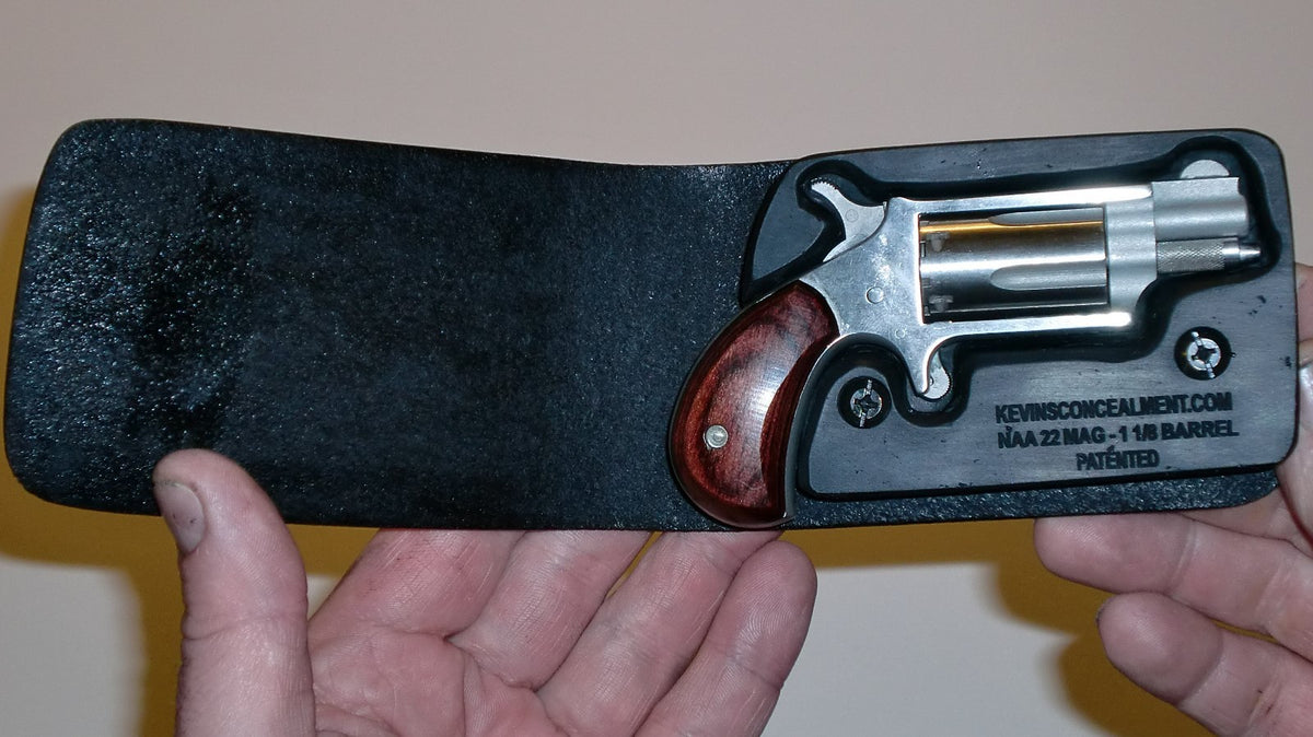 Concealed Wallet Holster for NAA 22MS 1-1/8 Barrel - Right & Left Hand Options