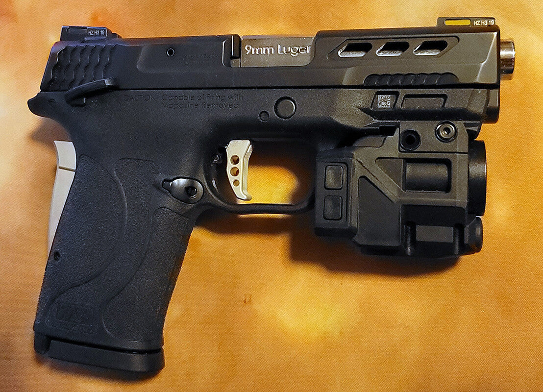 Rechargeable Green Laser & LED Sight for Pistols with 200 Lumens Light, Compatible with Taurus G2 G3 G2C G2S PT24/7