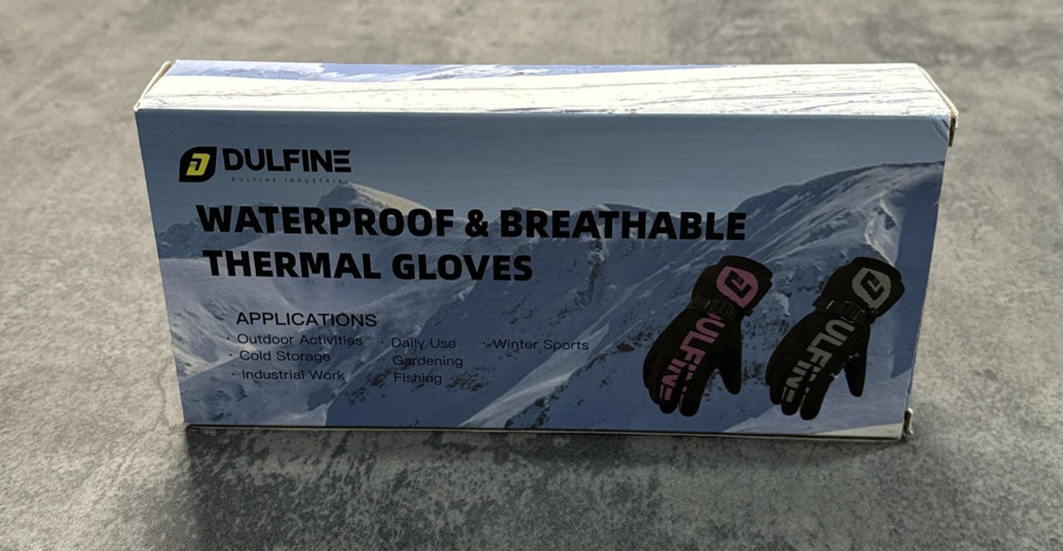 Thermal Waterproof Breathable Gloves for Outdoor Activities - Size M