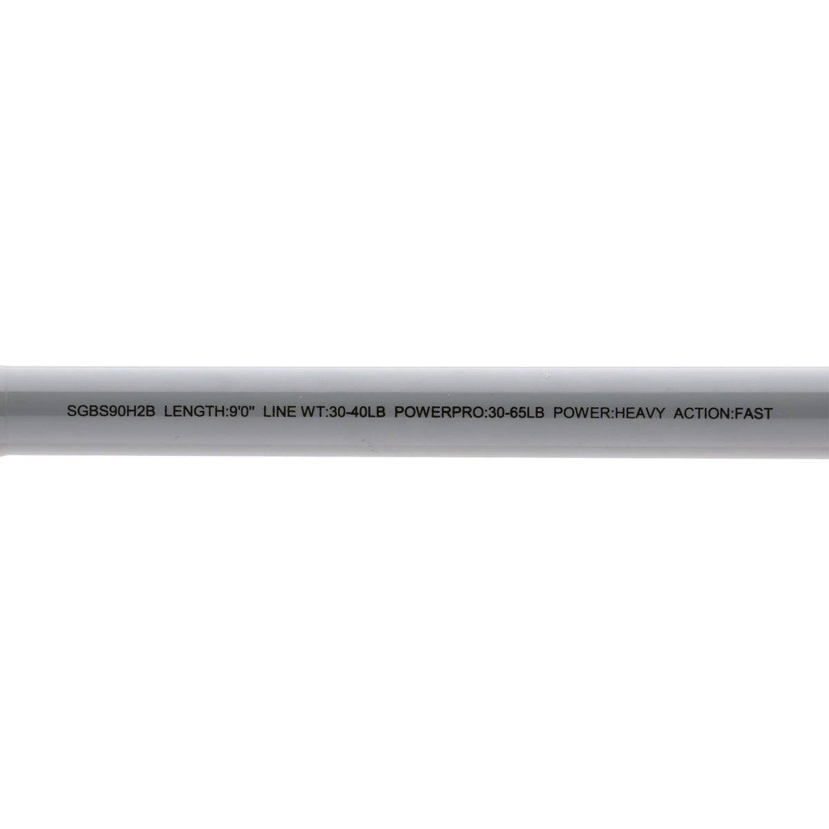 Saltwater Spinning Rod 9ft Heavy Power 2-Piece Boat Fishing Gear