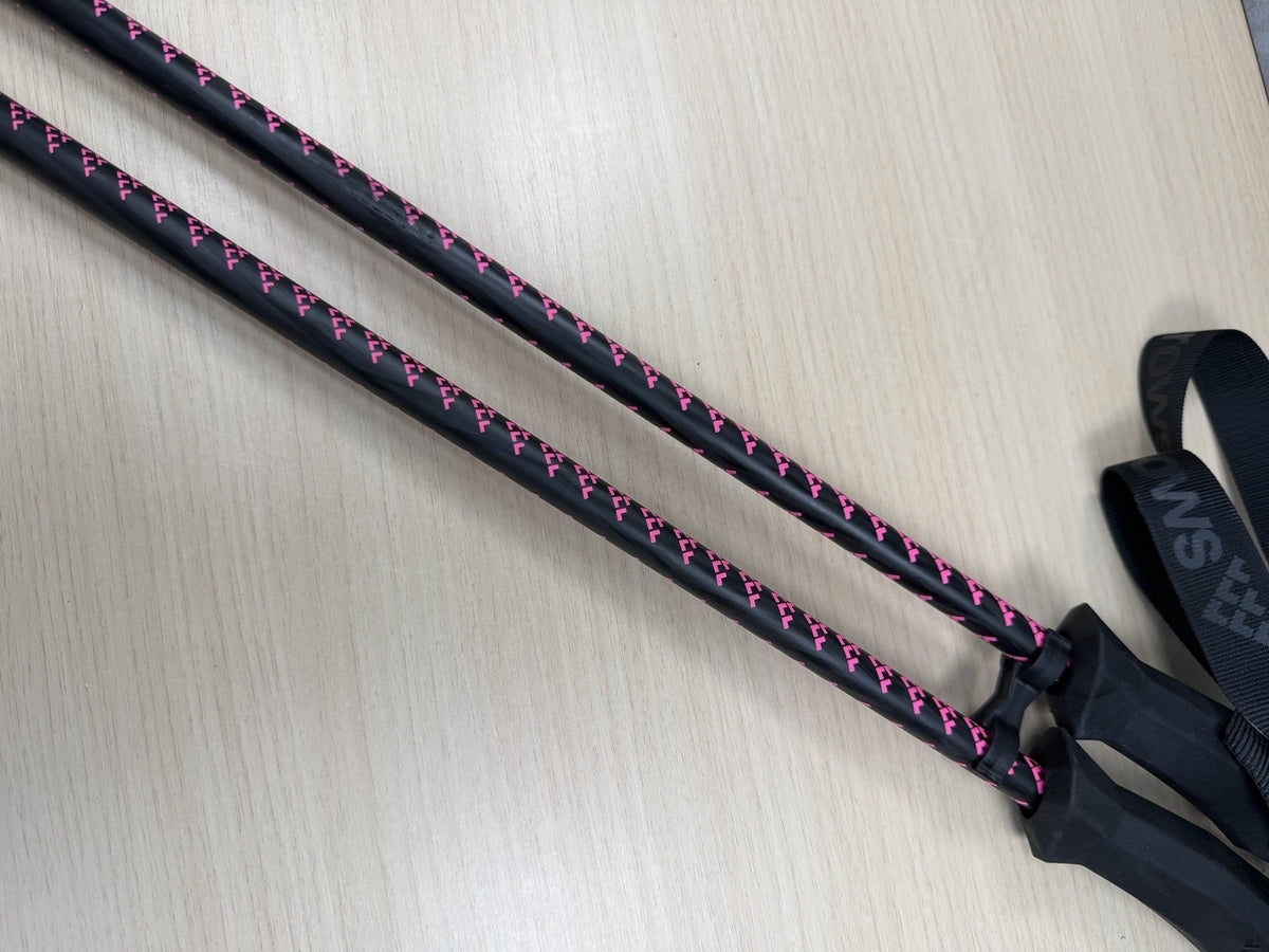 BlackCrows Stans Pole Pink and Black 125cm Carbon Ski Poles