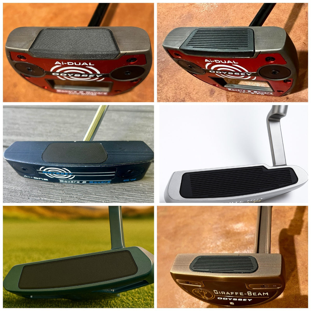 Carbon Fiber Fusion Insert for Odyssey Putters - Custom Golf Putter Repair