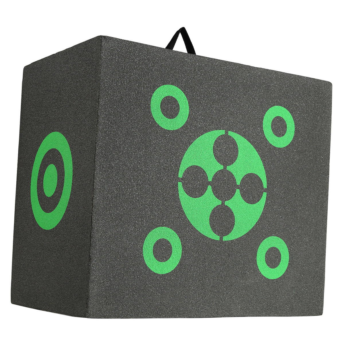 16x18 Foam Archery Target for Outdoor Practice, Portable Bow Shooting Cube